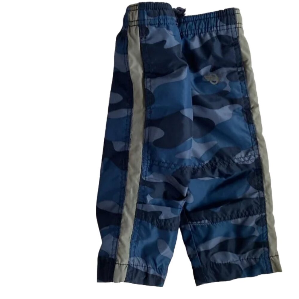 OshKosh B'gosh Camo Rain Splash Pants size 12 Months